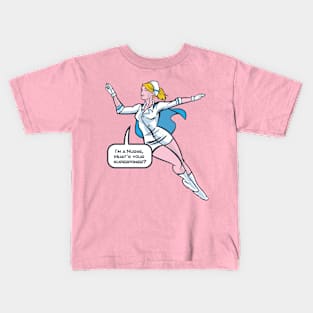 superhero nurse Kids T-Shirt